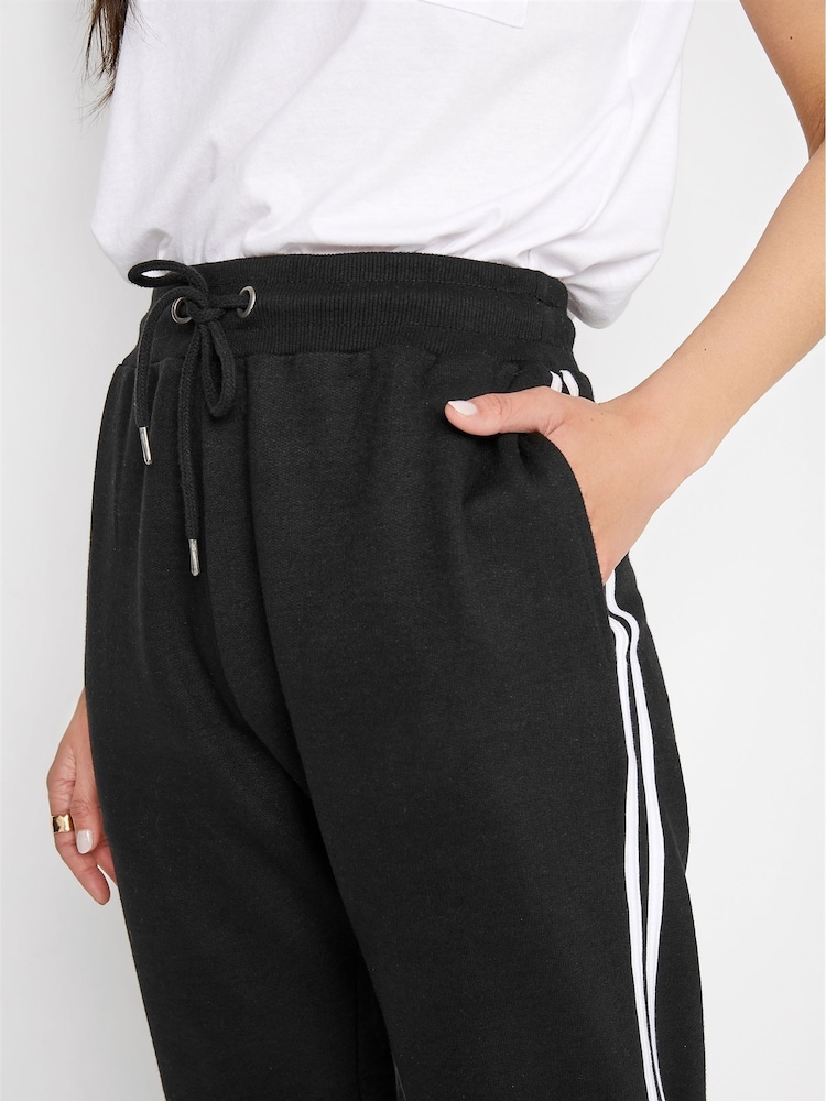 Pantalones de chándal elásticos con raya lateral de Long Tall Sally - Imagen 4 de 4 Pantalones de chándal elásticos con raya lateral de Long Tall Sally - Imagen 4 de 4