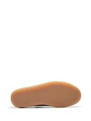 Clarks Blue Beeswax Leather Clarkwood Low Shoes - Image 6 of 6
