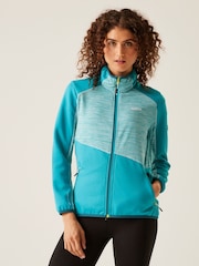 Regatta Blue Womens Yare IX Full Zip Fleece Jacket - Image 1 of 7