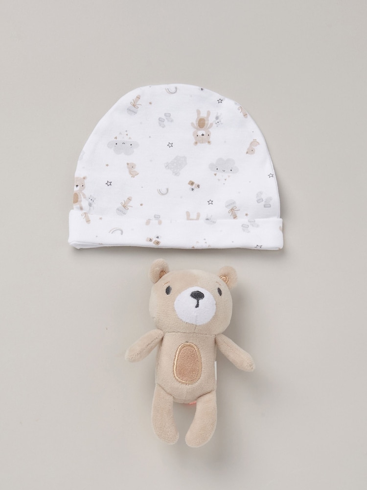 Rock-A-Bye Baby Boutique Pink 100% Cotton Print Gift Set 10 Piece - Image 5 of 5
