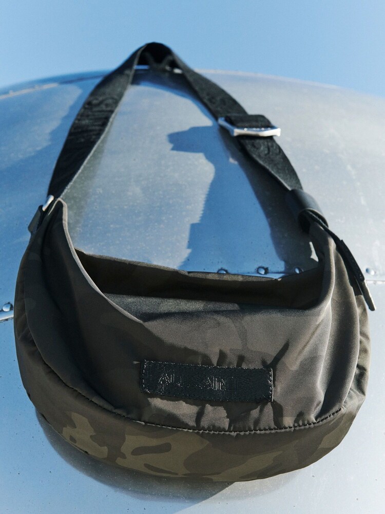AllSaints Green Koy Cross-Body Bag - Image 1 of 7