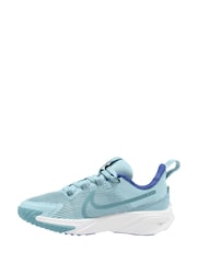 Nike Light Blue Junior Star Runner 4 Trainers - Image 2 of 4