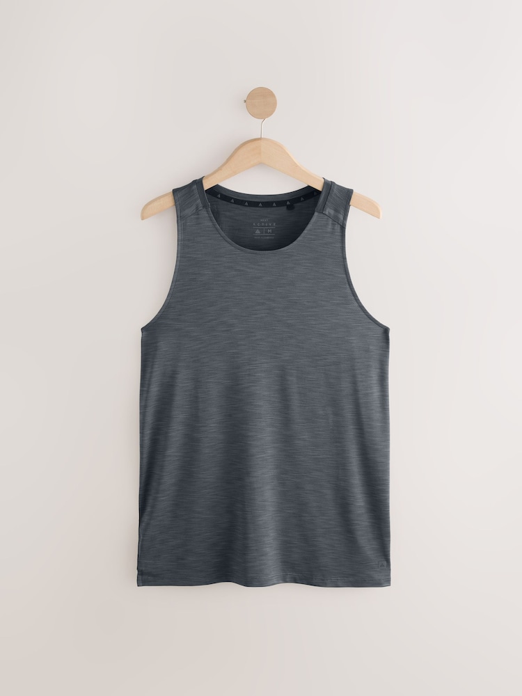 Antraciet - Actief gym training T-shirt - Image 14 of 16