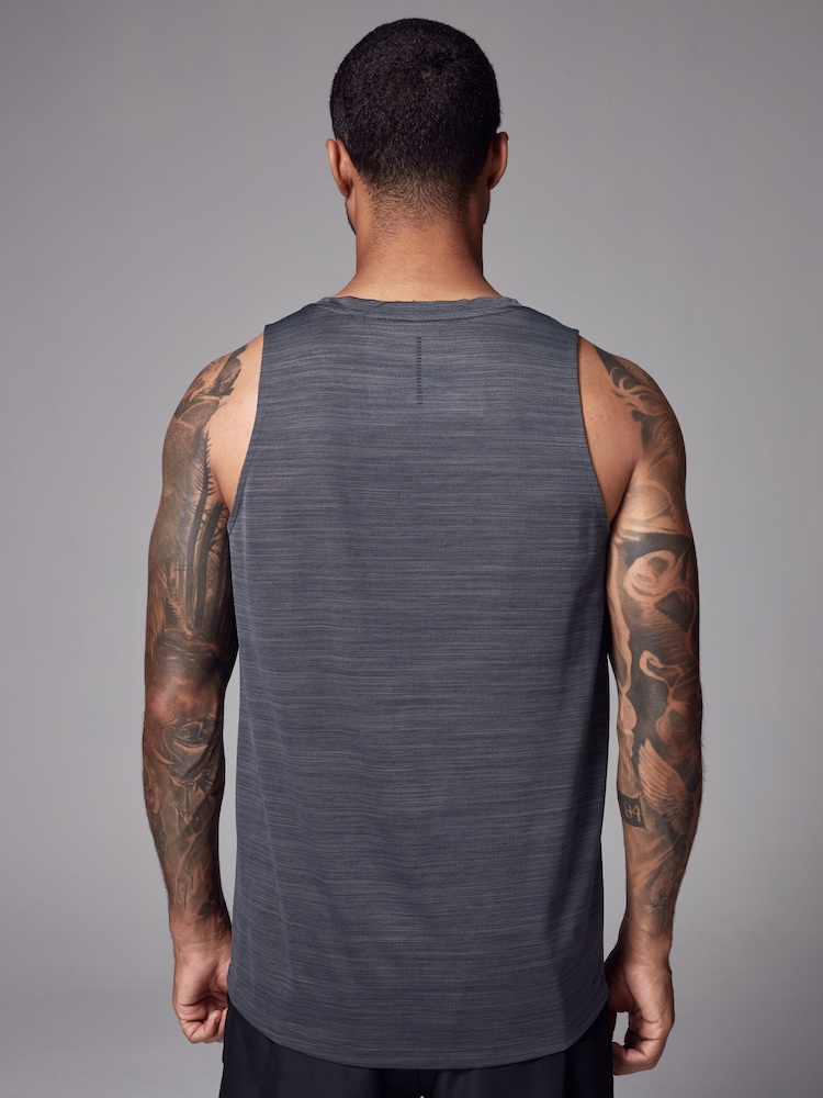 Antraciet - Actief gym training T-shirt - Image 5 of 16
