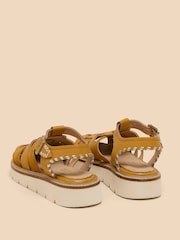 White Stuff Brown Chunky Fisherman Sandals - Image 3 of 4