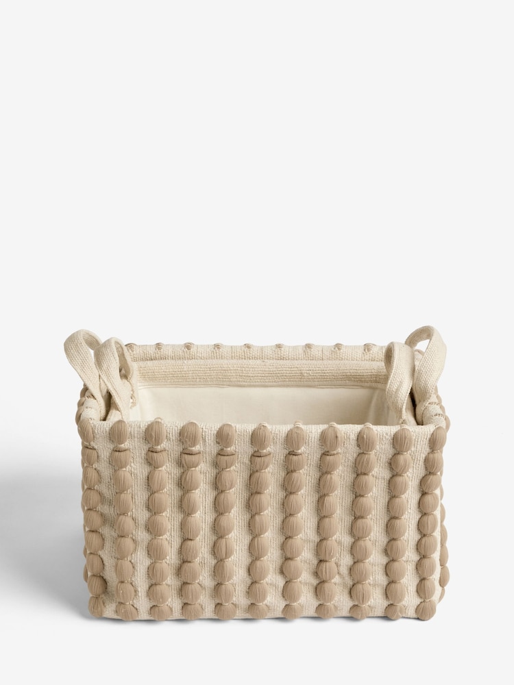 Greige Bobbin Set of 2 Storage Basket - Image 5 of 5