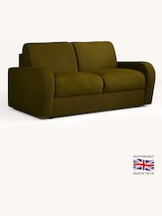 Jay-Be Brushed Twill Hunter Green Brushed Deco 2 Seater Sofa Bed - Image 2 of 6