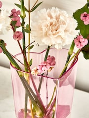 Pink Heart Glass Vase - Image 2 of 5