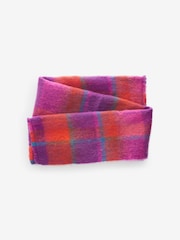 Purple Check Scarf (3-16yrs) - Image 1 of 2