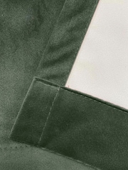 Enhanced Living Green Thermal Blackout Hampton Readymade Curtains - Image 4 of 4