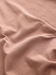 Pink Print Long Sleeve Crew Neck 100% Cotton T-Shirt - Image 8 of 8