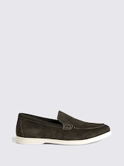 MOSS Green Lewisham Suede Casual Loafers - Image 2 of 5