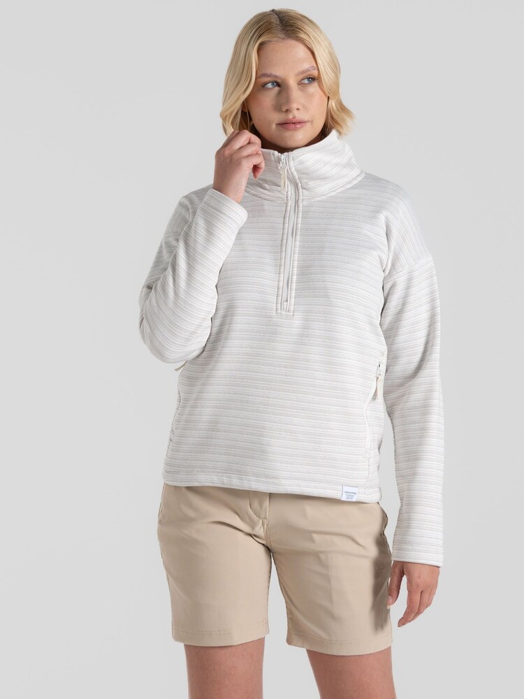 Craghoppers Grey Daisy Half Zip  Fleece - Image 1 of 5