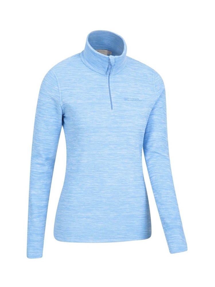 Mountain Warehouse Blue Womens Snowdon Melange Fleece - Image 2 of 3