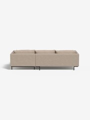 MADE.COM Basket Weave Natural Stone Harlow Right Hand Facing Corner Sofa - Image 2 of 3