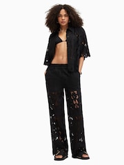 أسود - قميص مزخرف Charli من Allsaints - صورة 3 من 7