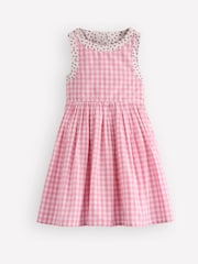 Boden Pink Harlow Logo Dress - Image 1 of 3