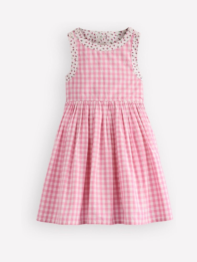 Boden Pink Harlow Logo Dress - Image 1 of 3