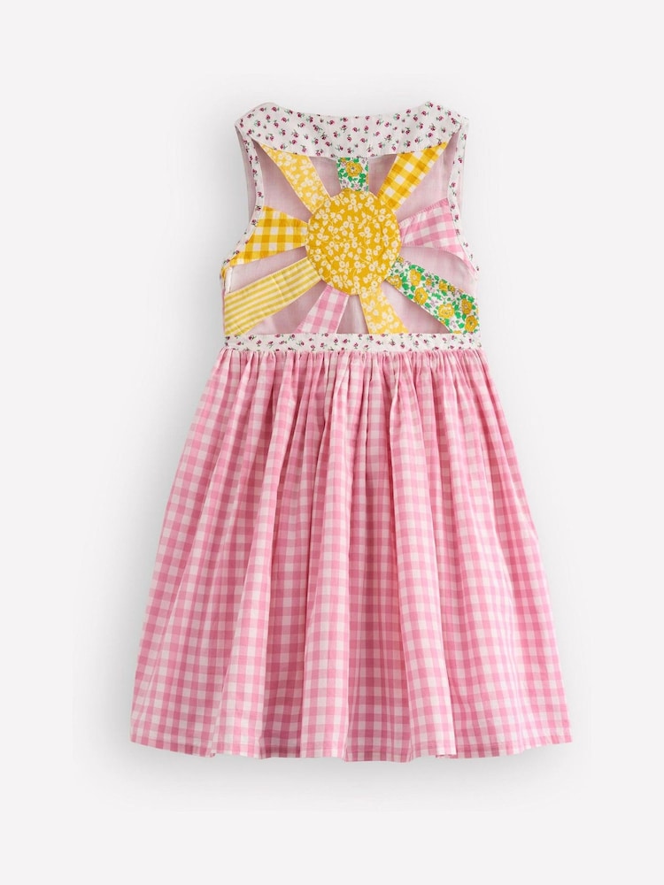Boden Pink Harlow Logo Dress - Image 2 of 3