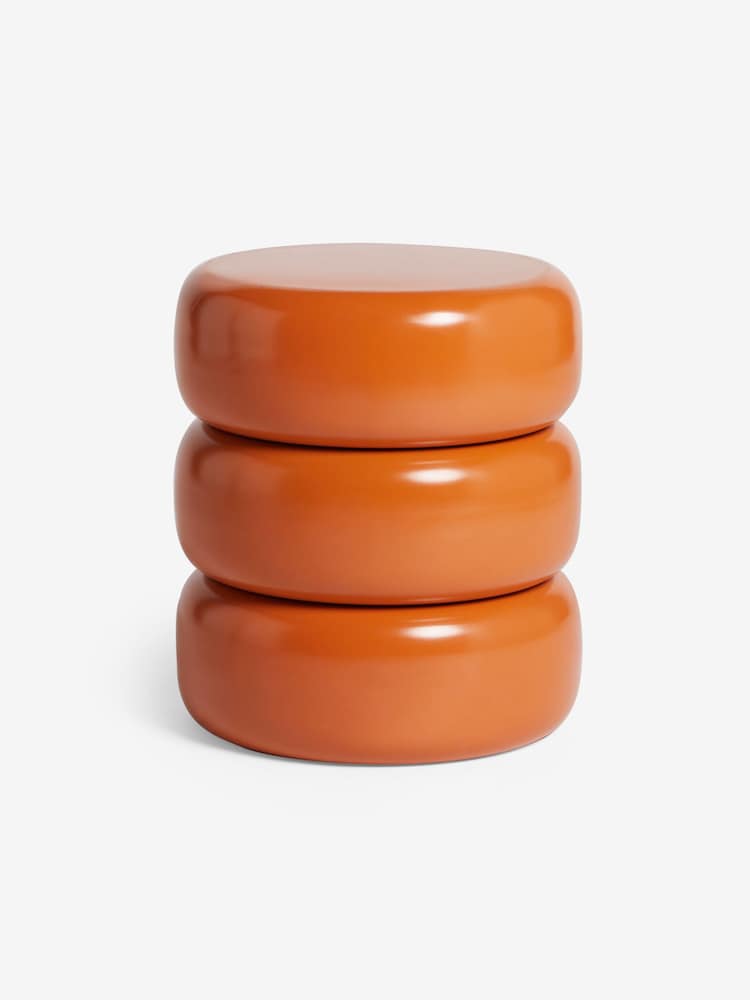 MADE.COM Orange Coen Side Table - Image 4 of 4 MADE.COM Orange Coen Side Table - Image 4 of 4