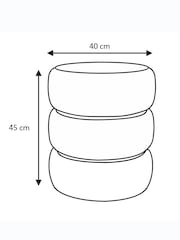 MADE.COM Orange Coen Side Table - Image 5 of 5