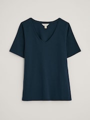 Seasalt Cornwall Blue Burdock T-Shirt - Image 4 of 5