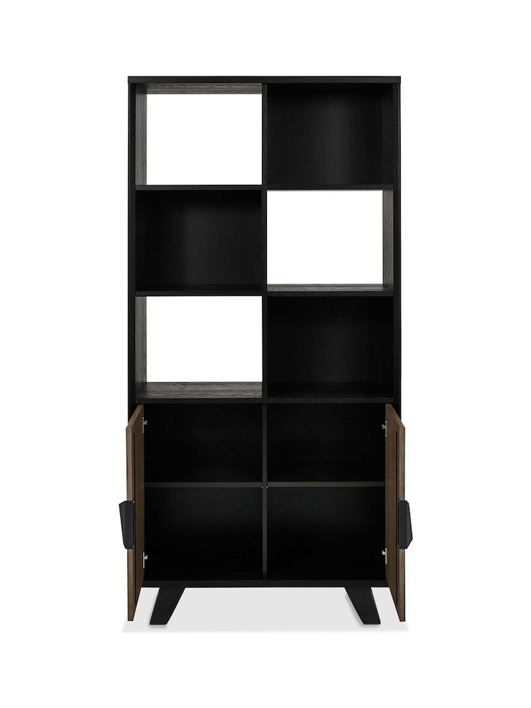 Bentley Designs Weathered Oak Peppercorn Emerson Display Unit - Image 2 of 4