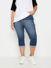 Yours Curve Denim Nilkkapituiset housut Reisitaskuhousut Farkut - Kuva 1 / 5