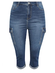 Yours Curve Denim Nilkkapituiset housut Reisitaskuhousut Farkut - Kuva 5 / 5