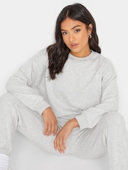 PixieGirl Petite Grey Crew Neck Sweatshirt - Image 4 of 4