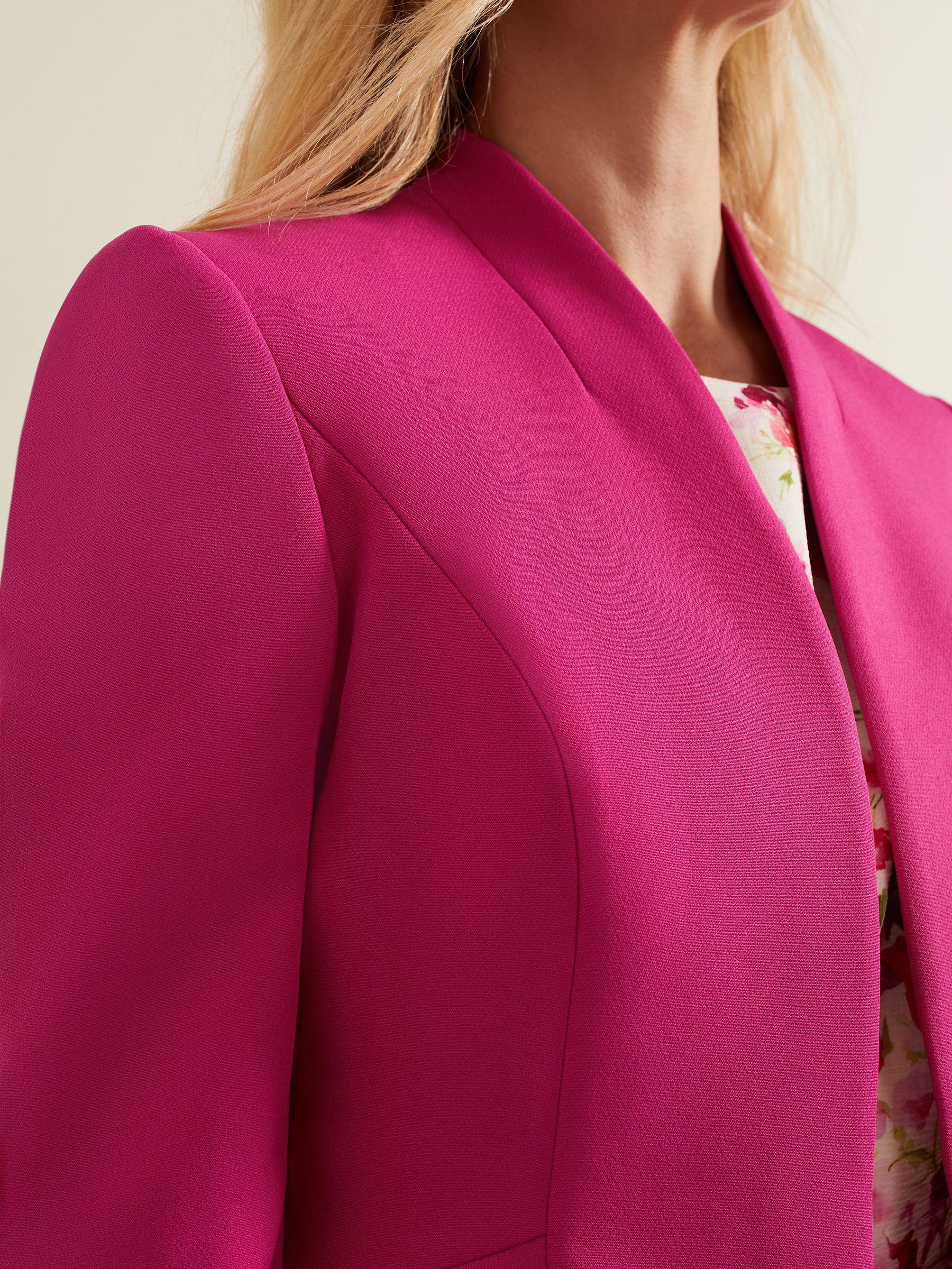 Phase Eight☆Daisy ジャケット&ワンピース Pale Pink【UK発】 Phase Eight Daisy Textured Floral Jacket, Pale Pink
