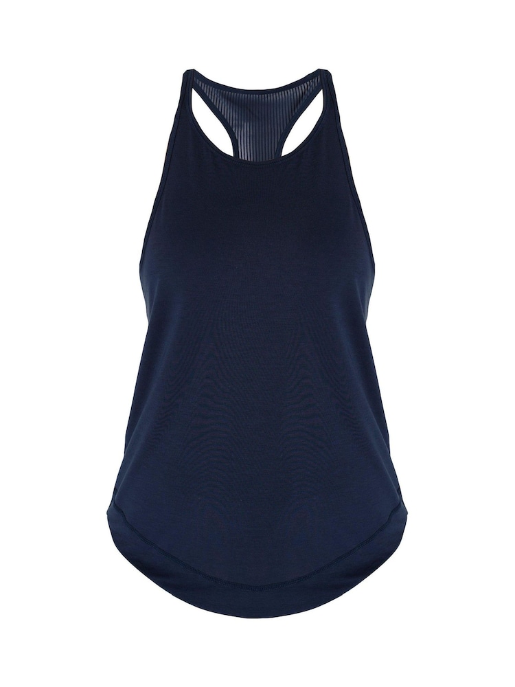 Sweaty Betty Navy Blue Breathe Easy Run Vest - Image 5 of 5
