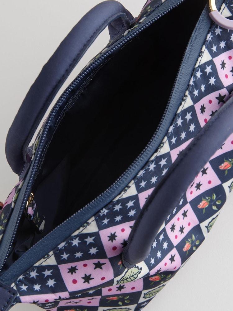 Cath Kidston Purple Wonder Mini Tote Cross-Body Bag - Image 10 of 10