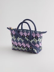 Cath Kidston Purple Wonder Mini Tote Cross-Body Bag - Image 2 of 10