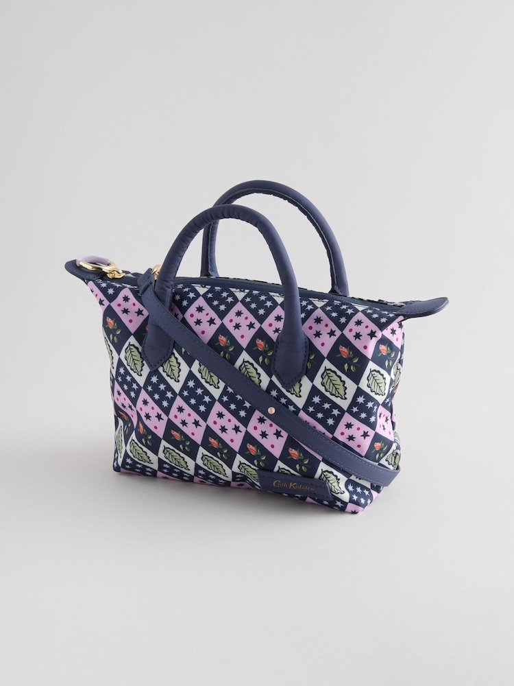 Cath Kidston Purple Wonder Mini Tote Cross-Body Bag - Image 2 of 10
