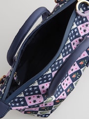 Cath Kidston Purple Wonder Mini Tote Cross-Body Bag - Image 7 of 10