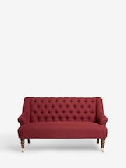 Laura Ashley Launton Rosewood Red Ropsley Small 2 Seater Sofa - Image 3 of 7