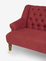 Laura Ashley Launton Rosewood Red Ropsley Small 2 Seater Sofa - Image 6 of 7