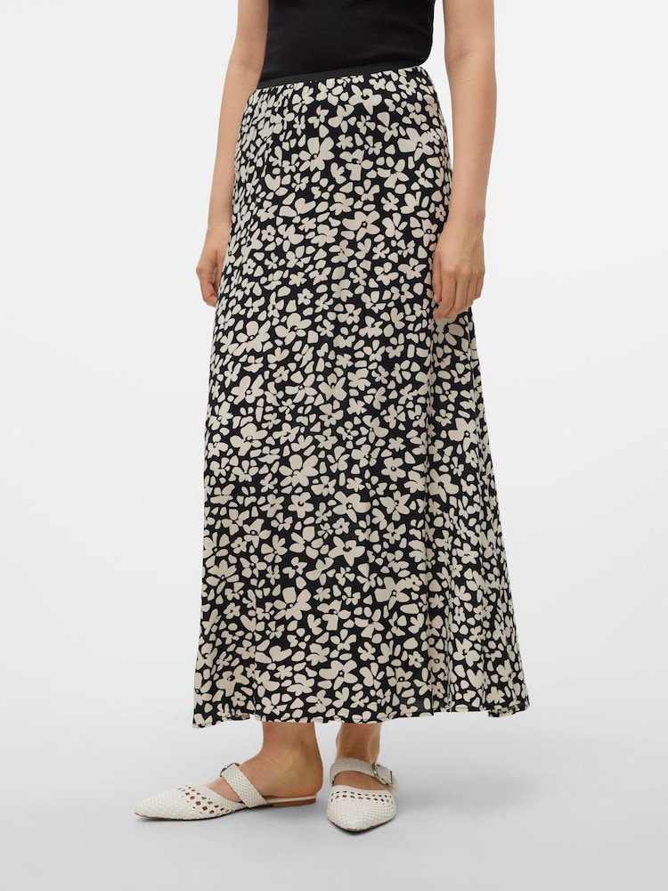 VERO MODA Gemusterter Maxirock - Bild 1 von 7