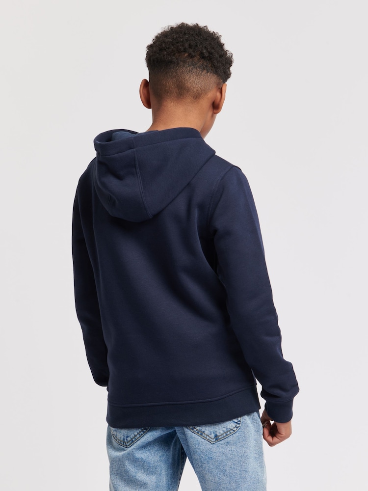 Blauw - U.S. Polo Assnvoor ons. Double Horsemen hoodie voor jongens - Image 4 of 4