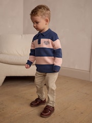 بني فاتح بني - Touch Fastening Boat Shoes - صورة 2 من 7