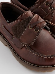 بني فاتح بني - Touch Fastening Boat Shoes - صورة 7 من 7