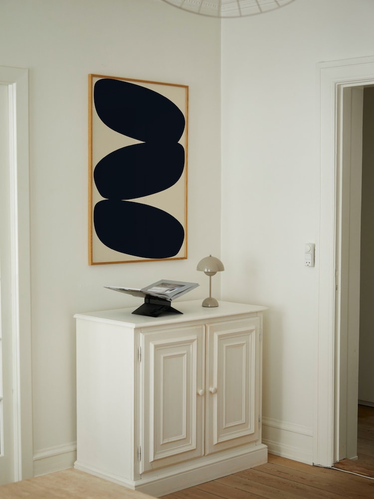 Paper Collective Beige Solid Shapes 01 Framed Wall Art Print in Natural Oak Frame - Image 2 of 4 Paper Collective Beige Solid Shapes 01 Framed Wall Art Print in Natural Oak Frame - Image 2 of 4