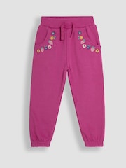 JoJo Maman Bébé Cornflower Unicorn Sweatshirt and Joggers Set - Image 4 of 8