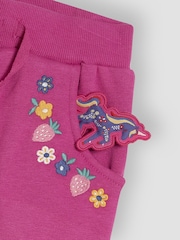 JoJo Maman Bébé Cornflower Unicorn Sweatshirt and Joggers Set - Image 8 of 8