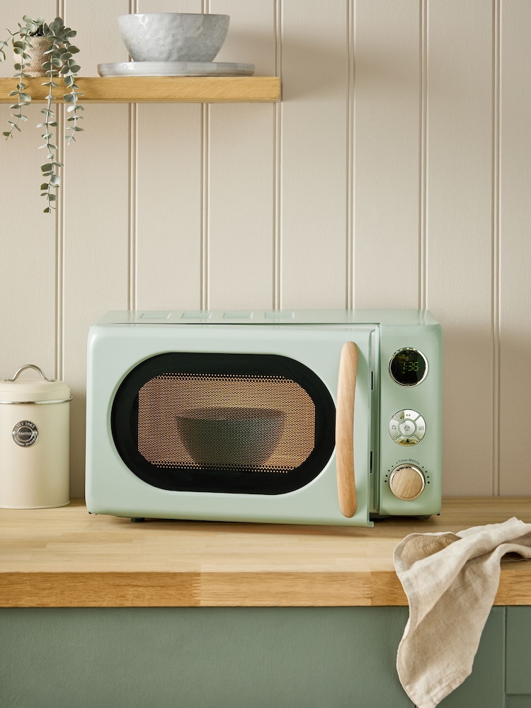 Sage Green Bronx Microwave - Image 2 of 4