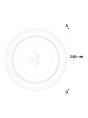Sage Green Bronx Microwave - Image 6 of 6
