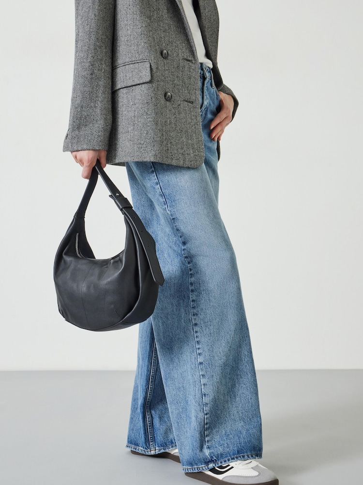 Hush Black Lydia Scoop Cross-Body Bag - Image 1 of 4
