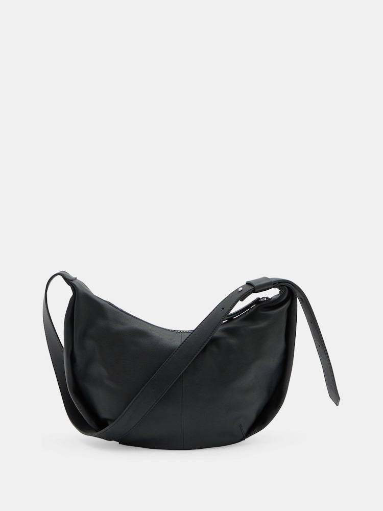 Hush Black Lydia Scoop Cross-Body Bag - Image 2 of 4 Hush Black Lydia Scoop Cross-Body Bag - Image 2 of 4
