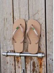 Havaianas Brasil Logo Sandals - Image 7 of 8